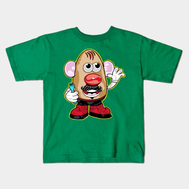 Abdullah Potato Head Kids T-Shirt by BludBros